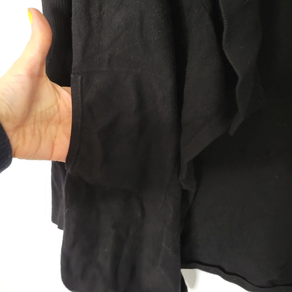 White house black market black open front cardigan - Picture 6 of 12